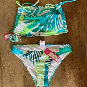 Xhillaration Bikini Size Small New w/ Tags removable strap and side ties.
